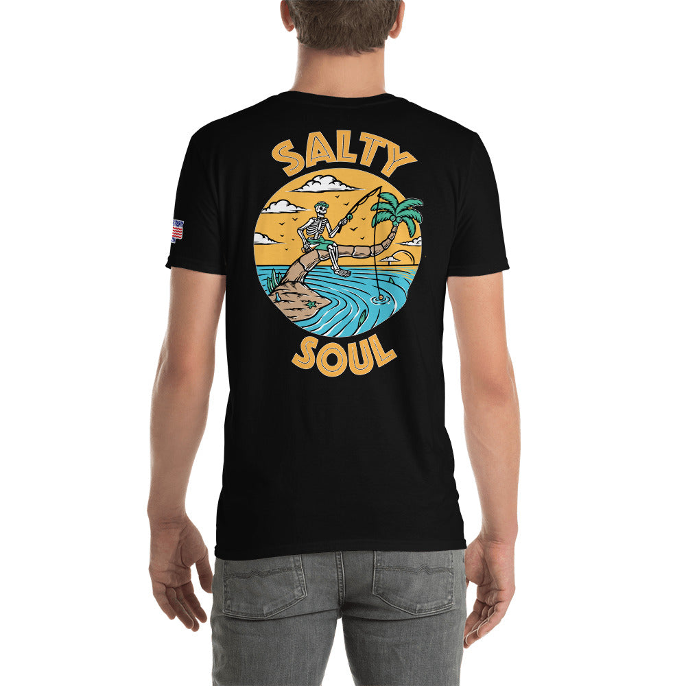 "Island Salty Soul" Fishing tshirt by Something's Fishy