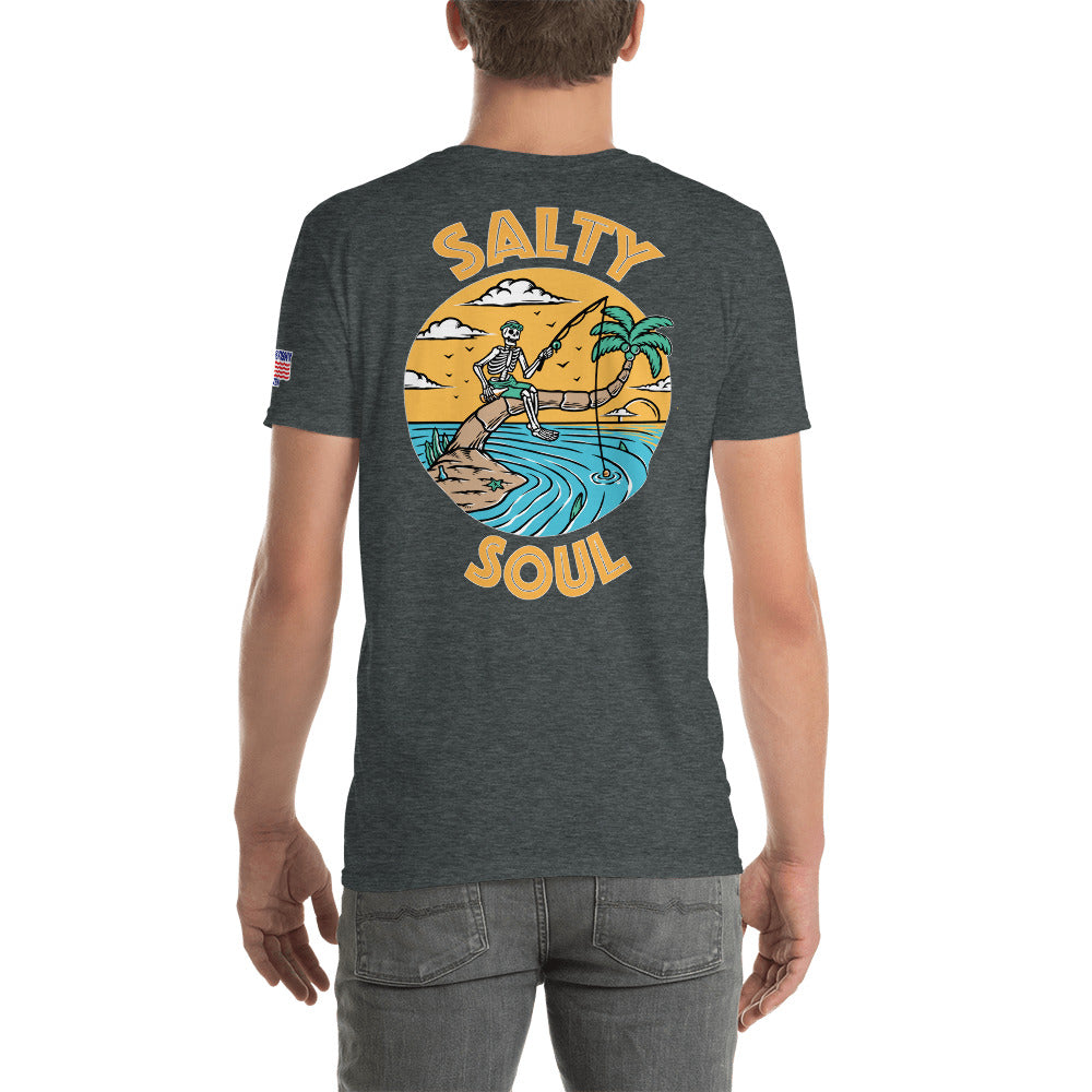 "Island Salty Soul" Fishing tshirt by Something's Fishy