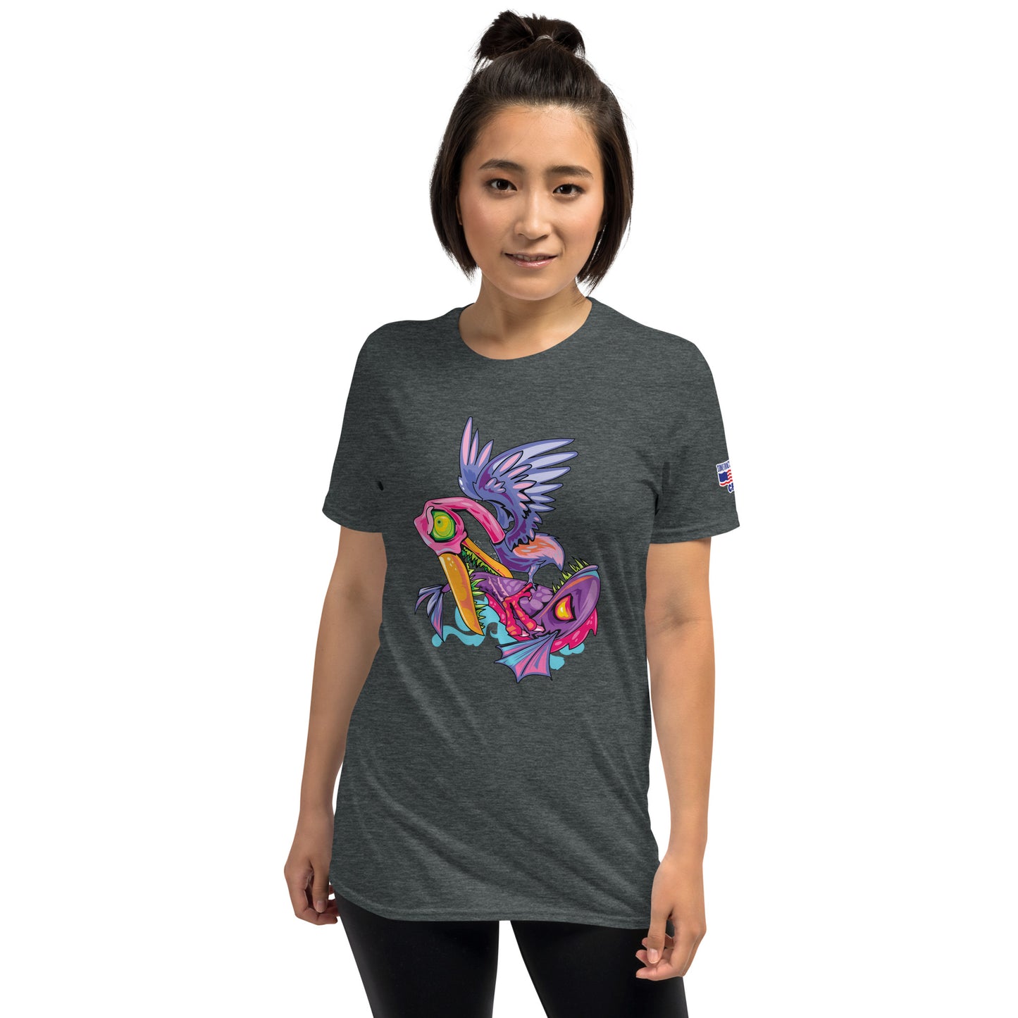 Kite Fishing Unisex T-Shirt by Something's Fishy