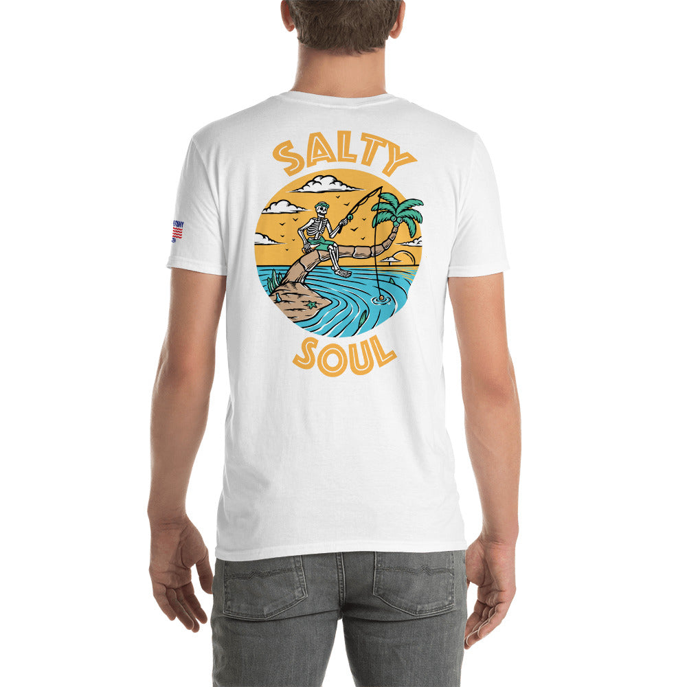 "Island Salty Soul" Fishing tshirt by Something's Fishy